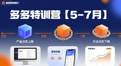 多多特训营【5-7月】产品决定上限，方法决定下限，各种玩法技巧落地实操-日入300副业网