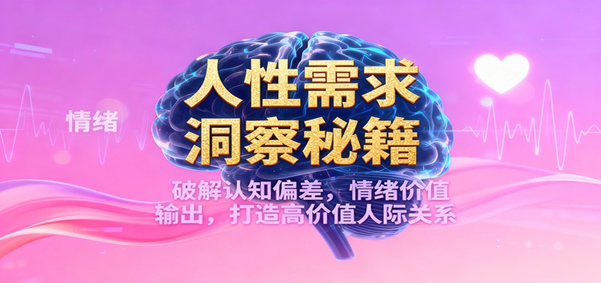 人性需求洞察秘籍,破解认知偏差,情绪价值输出,打造高价值人际关系-摇钱树
