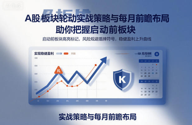 A股板块轮动实战策略与每月前瞻布局，助你把握启动前板块，规避风险，实现稳健盈利-摇钱树