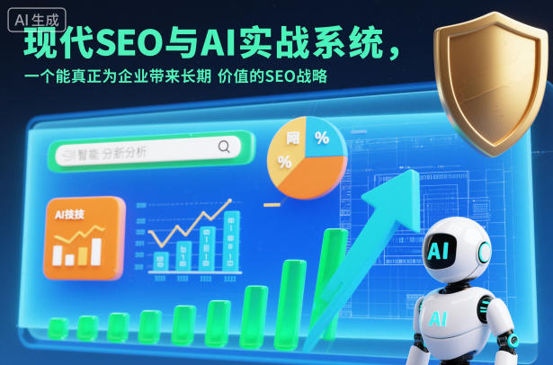 现代SEO与AI实战系统，一个能真正为企业带来长期价值的SEO战略(英语+中文字幕)-摇钱树