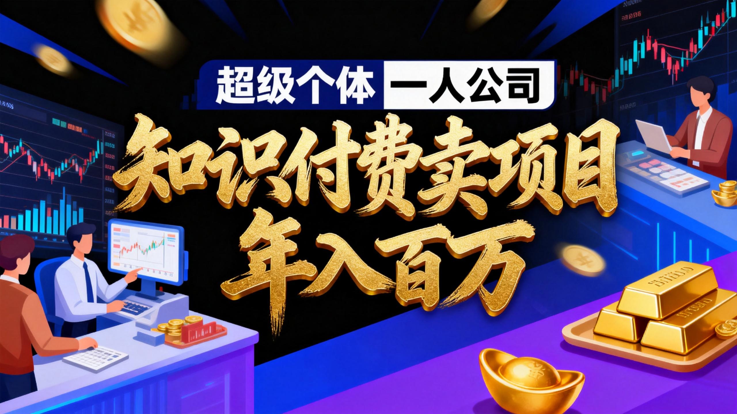 2026年“超级个体一人公司”私域卖项目年入百万，个人IP-精准引流-项目包装-转化成交-摇钱树
