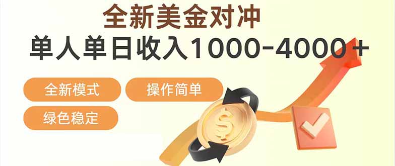 日赚1700—4000+，全新美金对冲项目，合规稳定，创业优选，可放大。-摇钱树
