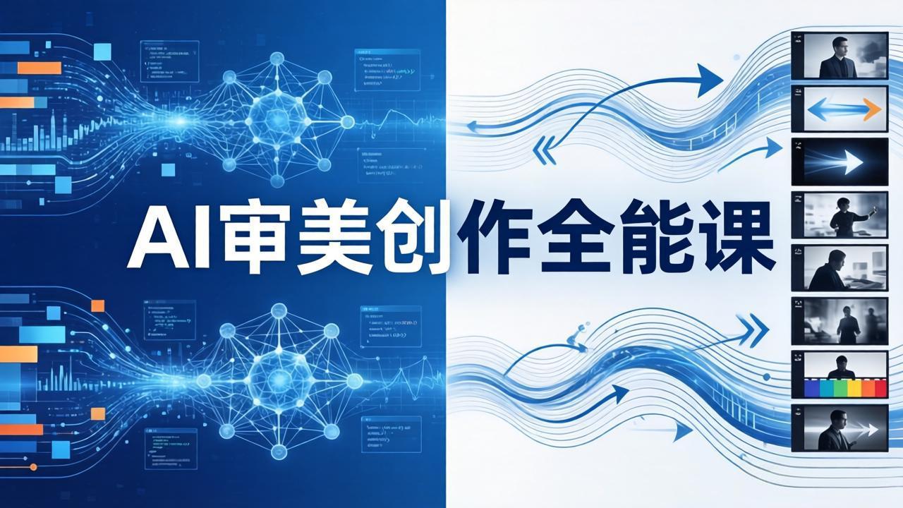 AI审美创作全能课:MJ+Seedance+模型训练+影视分镜+编剧,一站式掌握AI艺术创作-摇钱树