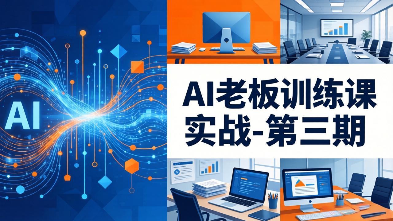 AI老板训练课实战-第三期：AI+内容应用落地教学，从0到1打通AI变现完整路径-摇钱树