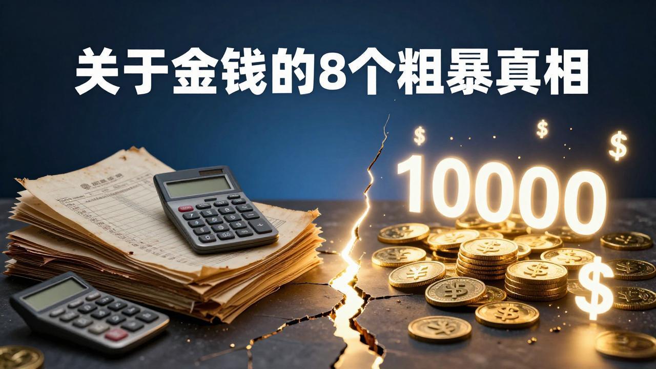 付费文章:关于金钱的 8 个粗暴真相,彻底重塑你的赚钱思维与财富认知-摇钱树