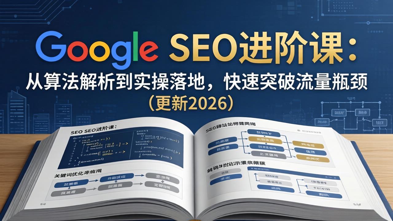 Google SEO进阶课：从算法解析到实操落地，快速突破流量瓶颈(更新2026-摇钱树