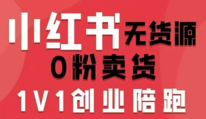 小红书无货源0粉电商课，开店准备、选品策略、笔记撰写、视频剪辑、数据分析、账号打造、资料文档(更新26年4月20日)-摇钱树