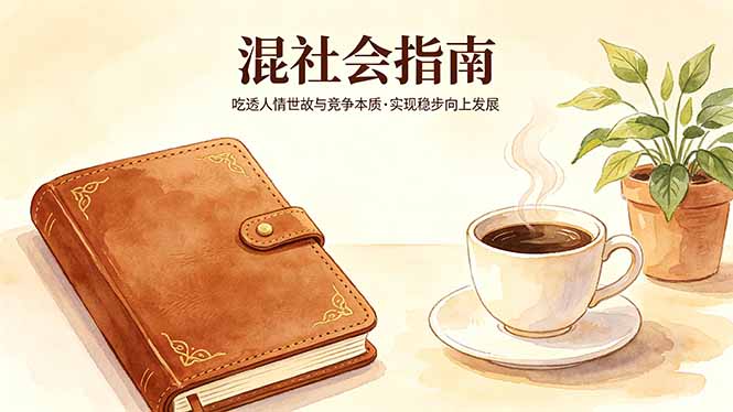 付费文章：混社会指南，吃透人情世故与竞争本质，实现稳步向上发展-摇钱树