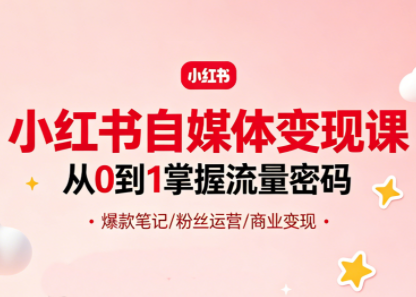 大漂亮·小红书自媒体变现课-项目汇