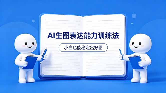 AI生图不是做漂亮图，而是表达能力。这套方法让小白也能稳定出好图-摇钱树