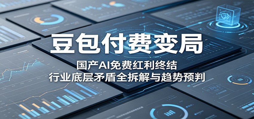 豆包付费变局：国产AI免费红利终结，行业底层矛盾全拆解与趋势预判-摇钱树