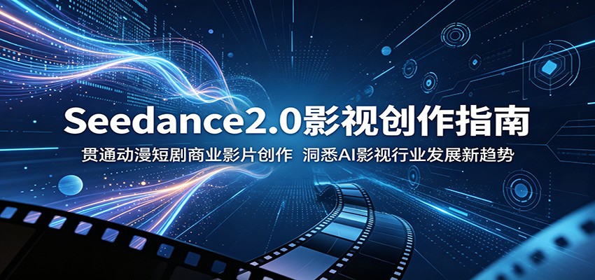 Seedance2.0影视创作指南：贯通动漫短剧商业影片创作，洞悉AI影视行业发展新趋势-摇钱树