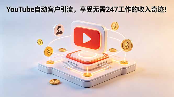 YouTube 自动客户引流，享受无需 247 工作的收入奇迹！【原创双语字幕】-摇钱树