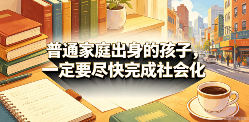 付费文章:普通家庭出身的孩子,一定要尽快完成社会化-摇钱树