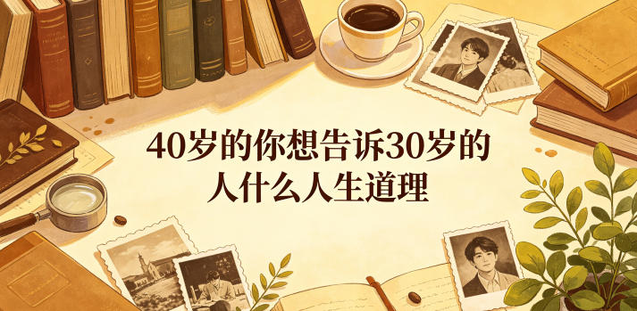 公众号付费文章:40岁的你想告诉30岁的人什么人生道理?-摇钱树