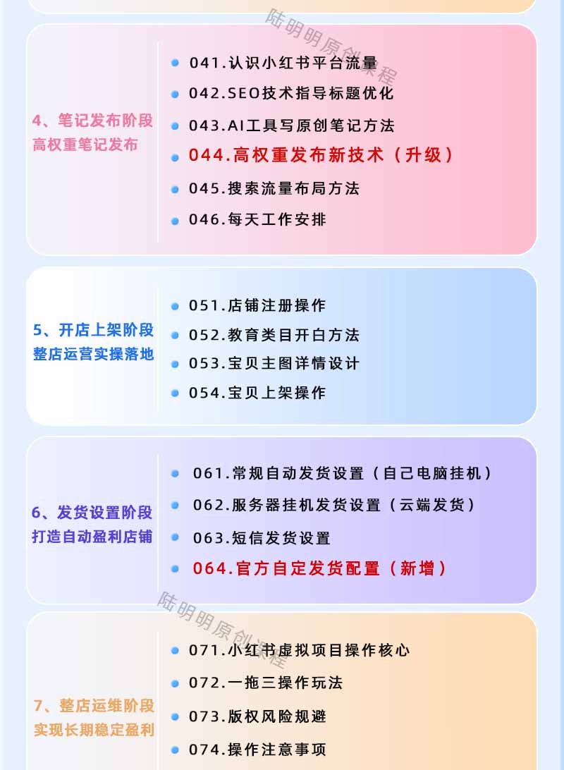 图片[3]-小红书虚拟项目特训班9.0，全面拥抱AI，批量产出原创PPT货源，单品/单店纯利润几万到几十W