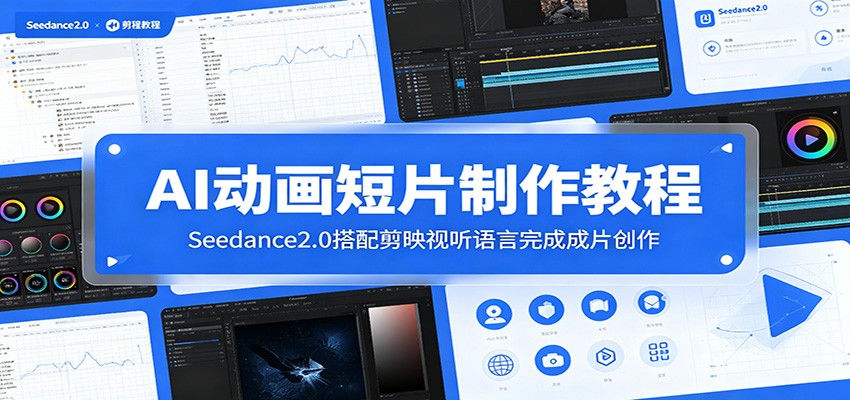 AI动画短片制作教程：Seedance2.0搭配剪映视听语言完成成片创作-摇钱树