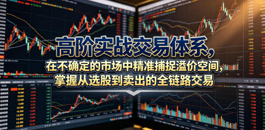 高阶实战交易体系,在不确定的市场中精准捕捉溢价空间,掌握从选股到卖出的全链路交易心法(更新6月)-摇钱树