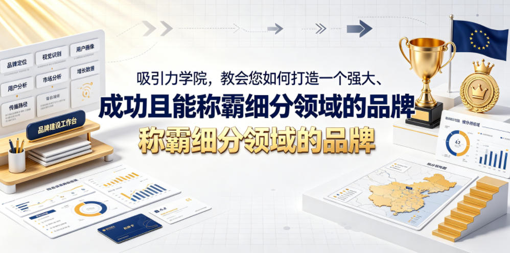 吸引力学院,教会您如何打造一个强大、成功且能称霸细分领域的品牌!【原创双语字幕】-摇钱树