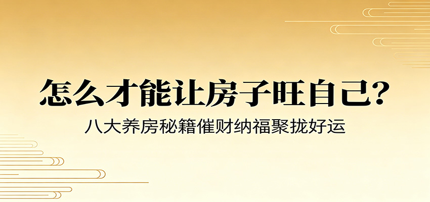 付费文章《怎么才能让房子旺自己？》八大养房秘籍催财纳福聚拢好运-摇钱树