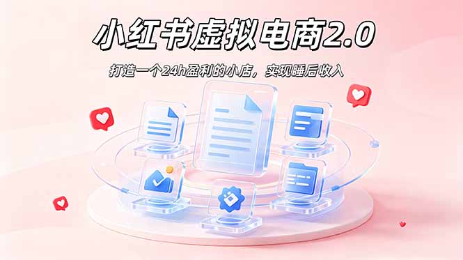 2026 年最强风口掘金项目：AI小红书虚拟电商，布局搜索流量，每日躺赚500+-摇钱树