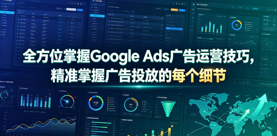 全方位掌握Google Ads广告运营技巧，精准掌握广告投放的每个细节【原创双语字幕】-摇钱树