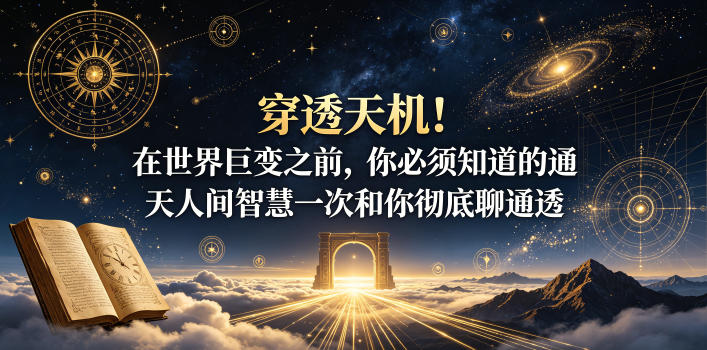 付费文章：穿透天机！在世界巨变之前，你必须知道的通天人间智慧一次和你彻底聊通透-摇钱树