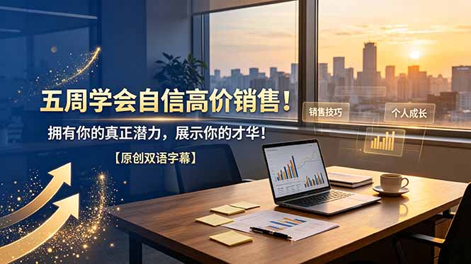 五周学会自信高价销售！拥有你的真正潜力，展示你的才华！【原创双语字幕】-摇钱树