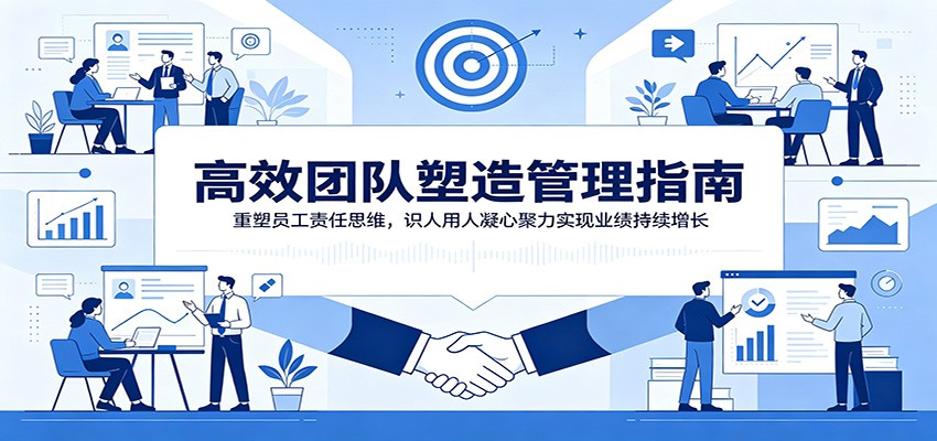 高效团队塑造管理指南：重塑员工责任思维，识人用人凝心聚力实现业绩持续增长-摇钱树