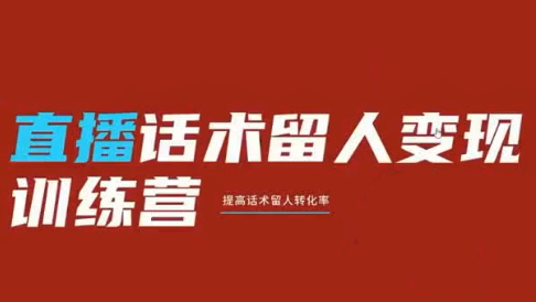 纹汐·直播话术留人变现训练营-钱眼网