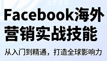 Facebook海外营销实战技能-摇钱树