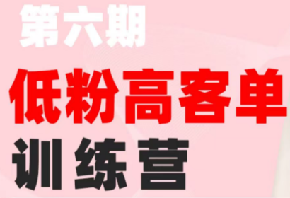 珠丽Julie·小红书低粉高客单训练营(第六期)-摇钱树