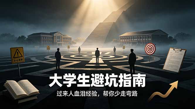 付费文章：大学生避坑指南 ，过来人血泪经验，帮你少走弯路-摇钱树