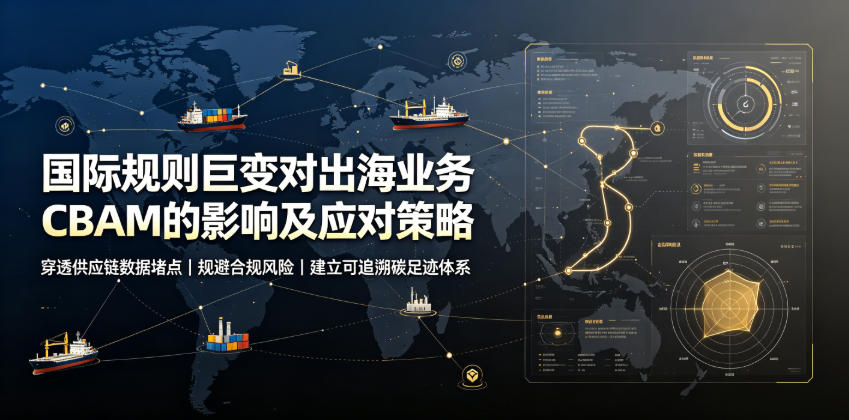 国际规则巨变对出海业务CBAM的影响及应对策略，帮助企业穿透供应链数据堵点，规避合规风险-摇钱树