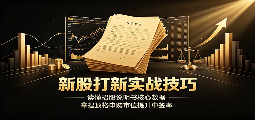 新股打新实战技巧：读懂招股说明书核心数据，拿捏顶格申购市值提升中签率-摇钱树