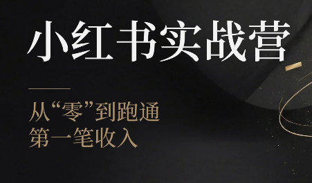 金金老师·小红书实战营-摇钱树