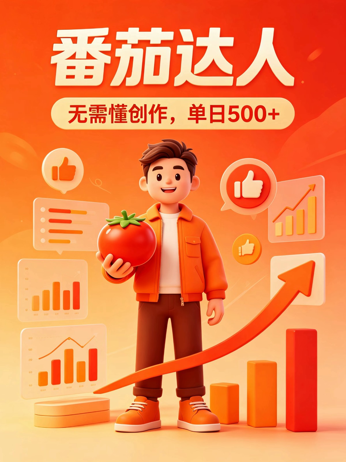 番茄小说达人全自动变现,普通人轻松日入500+-摇钱树