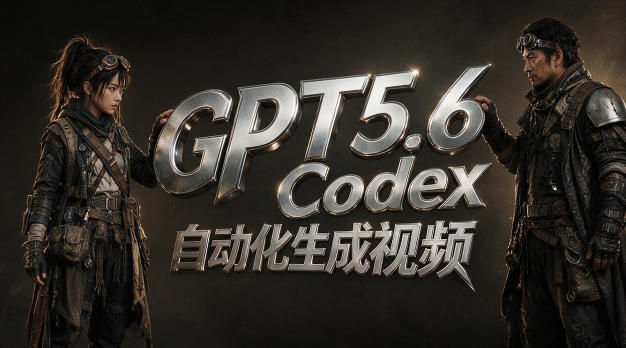 GPT5.6+Codex自动化生成视频全流程实战,从提示词设计、角色设定、封面海报,到视频生成思路与自动化工作流-摇钱树