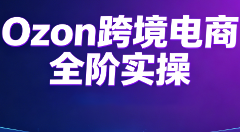 Ozon跨境电商全阶实操课程-盈科项目资源网