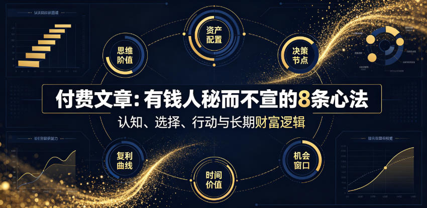 付费文章:有钱人秘而不宣的8条心法-摇钱树