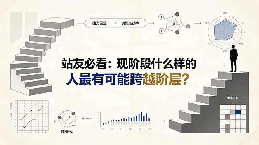 付费文章:站友必看:现阶段什么样的人最有可能跨越阶层?-摇钱树
