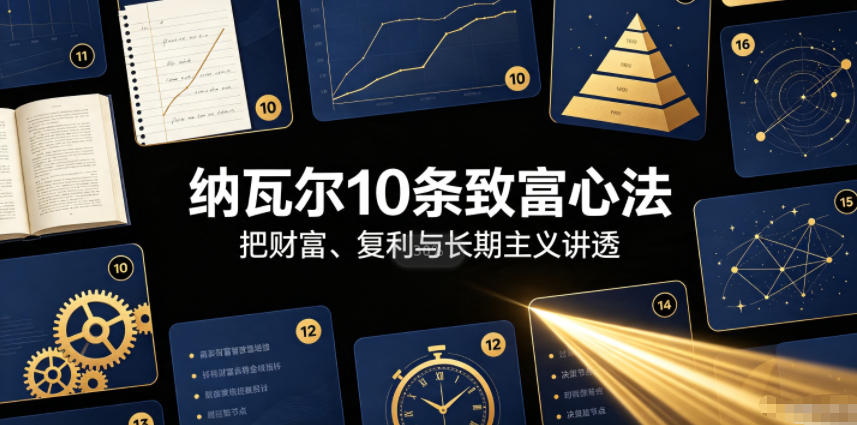 付费文章：纳瓦尔10条致富心法-摇钱树