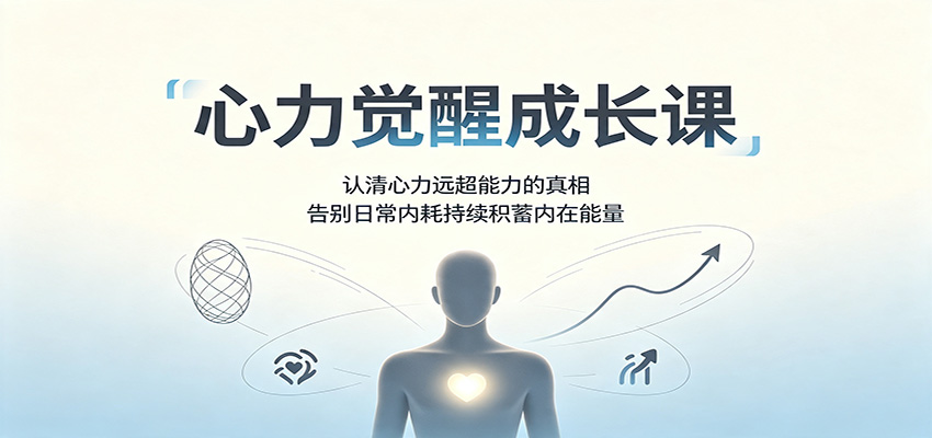 心力觉醒成长课：认清心力远超能力的真相，告别日常内耗持续积蓄内在能量-摇钱树