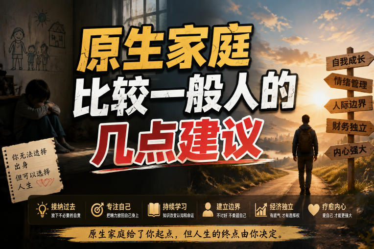 付费文章:给原生家庭比较一般人的几点建议-摇钱树