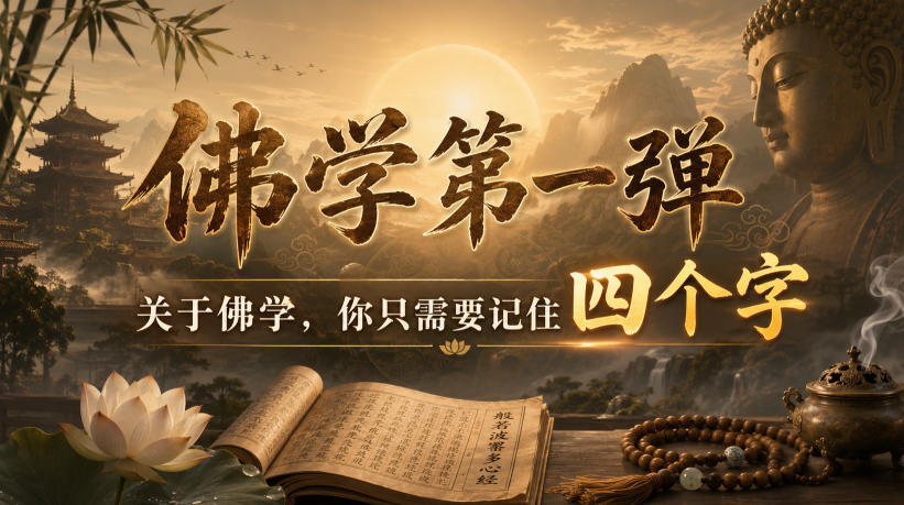付费文章：佛学第一弹，关于佛学，你只需要记住四个字-摇钱树