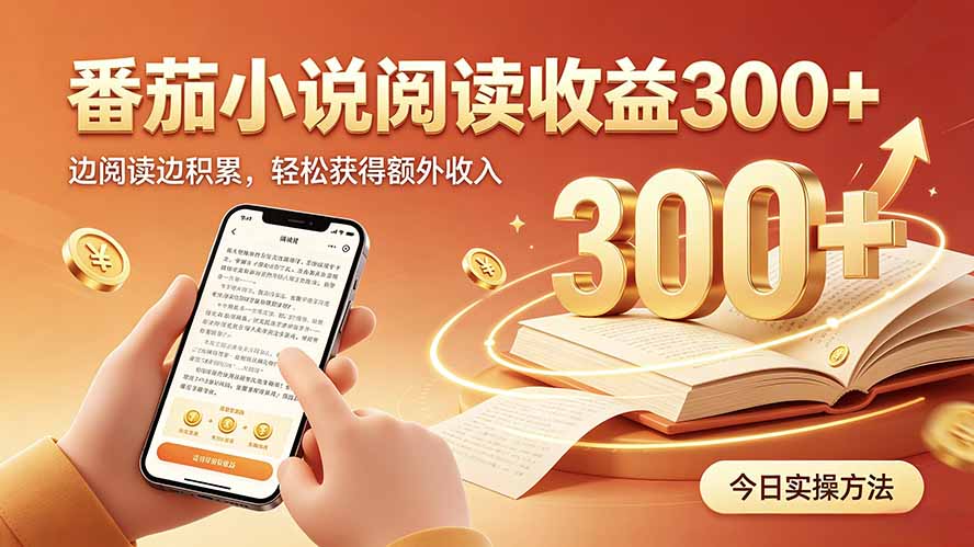全自动番茄挂机玩法,日入300+,操作门槛低,一台电脑即可开展-摇钱树