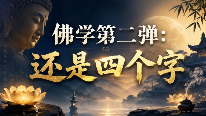 付费文章：佛学第二弹：还是四个字-摇钱树