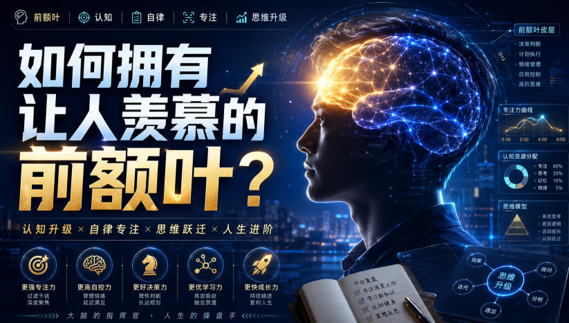 付费文:如何拥有让人羡慕的前额叶?-摇钱树