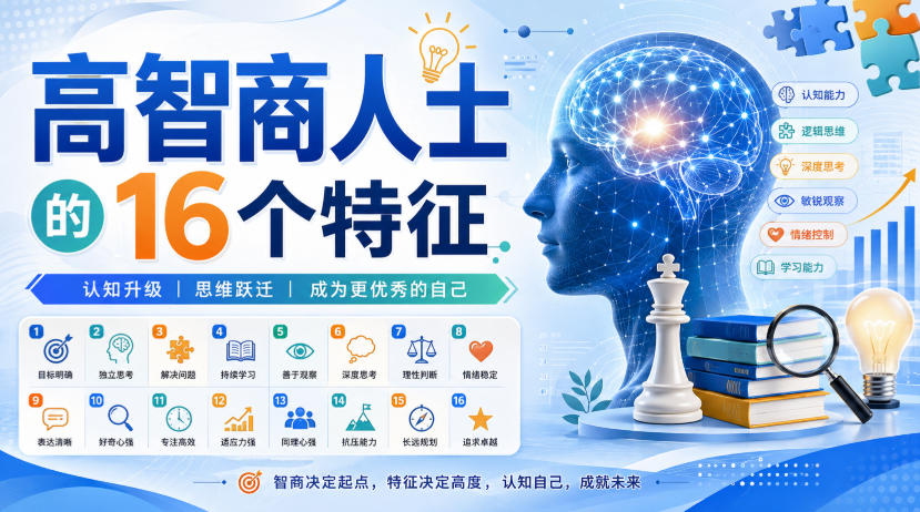 付费文章:高智商人士的16个特征-摇钱树