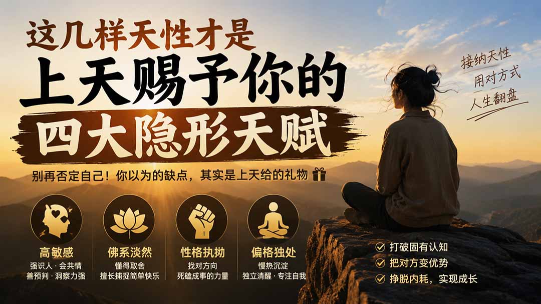 付费文章:这几样天性才是上天赐予你的四大隐形天赋-摇钱树